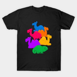 Animals Puns - Camel Chameleon T-Shirt